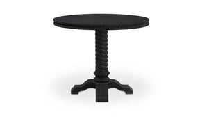 Edith Black Cafe Table - Ornate Home