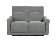 Edition Gray Power Double Reclining Loveseats - Ornate Home