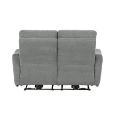 Edition Gray Power Double Reclining Loveseats - Ornate Home