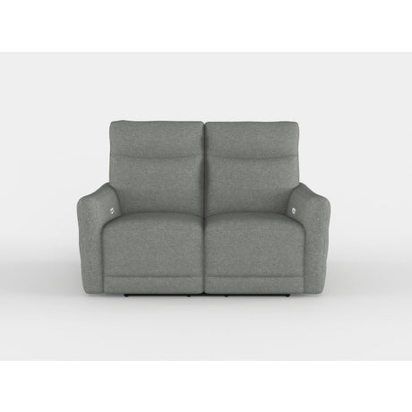 Edition Gray Power Double Reclining Loveseats - Ornate Home
