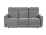 Edition Gray Power Double Reclining Sofas - Ornate Home