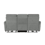 Edition Gray Power Double Reclining Sofas - Ornate Home