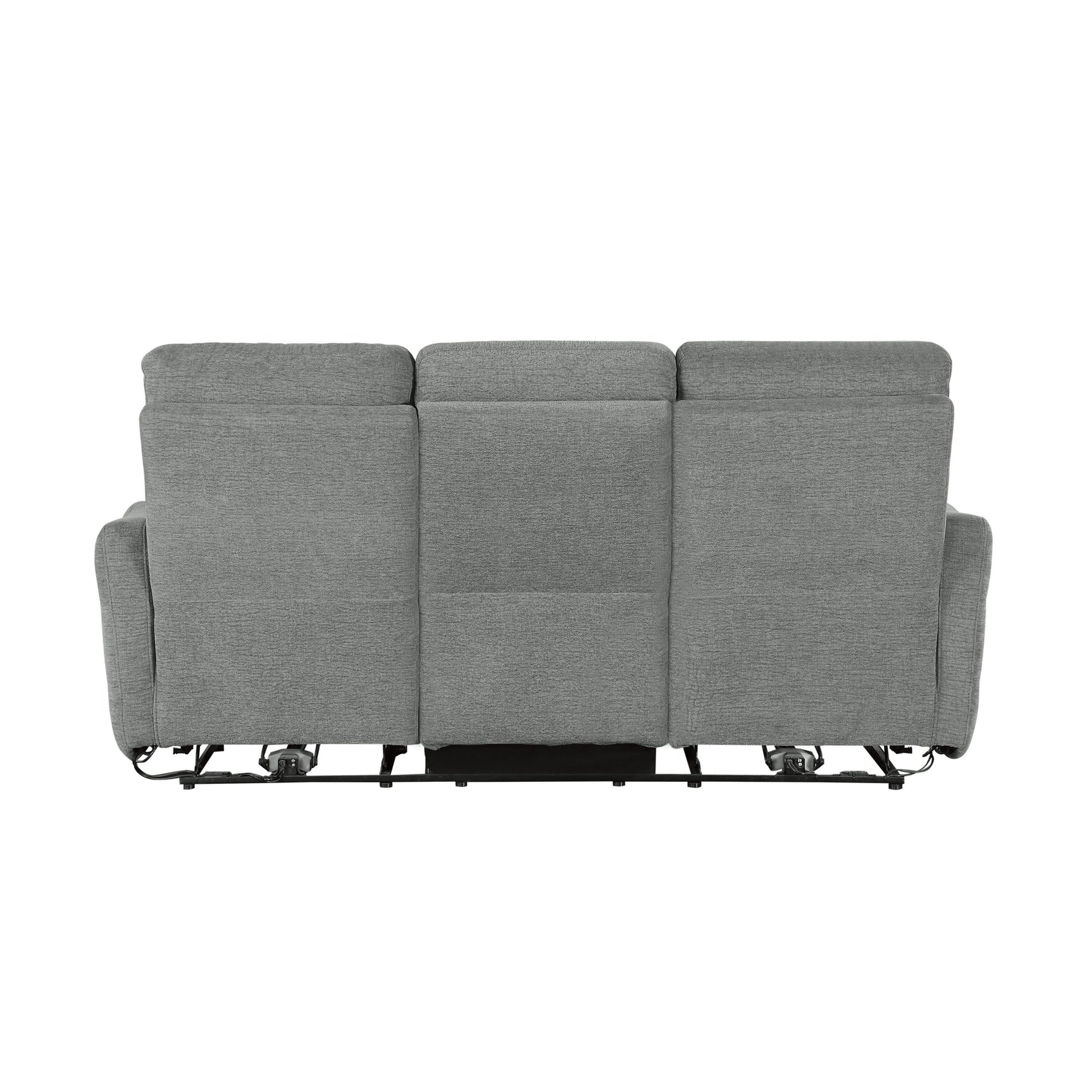 Edition Gray Power Double Reclining Sofas - Ornate Home