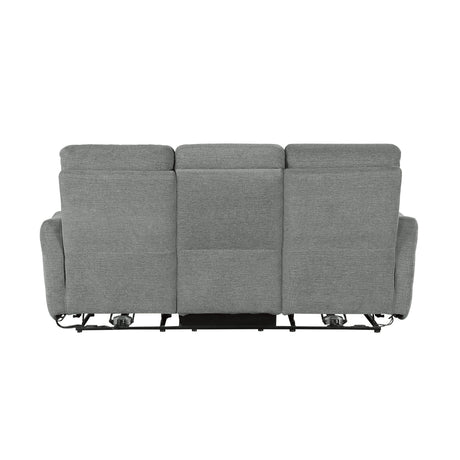 Edition Gray Power Double Reclining Sofas - Ornate Home