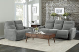 Edition Gray Power Double Reclining Sofas - Ornate Home