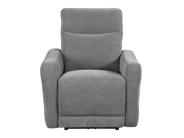 Edition Gray Power Reclining Chair - Ornate Home