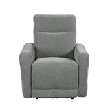 Edition Gray Power Reclining Chair - Ornate Home