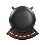 Edmond Dark Cherry Swivel Counter Height Chair (Set of 2) - Ornate Home