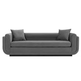 Edmonda Sofa in Dark Grey - Ornate Home
