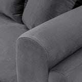 Edmonda Sofa in Dark Grey - Ornate Home