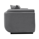 Edmonda Sofa in Dark Grey - Ornate Home