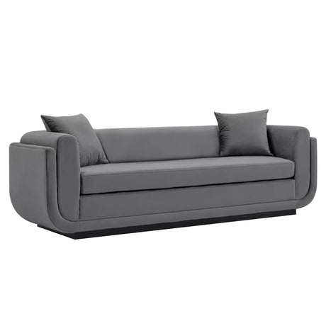 Edmonda Sofa in Dark Grey - Ornate Home