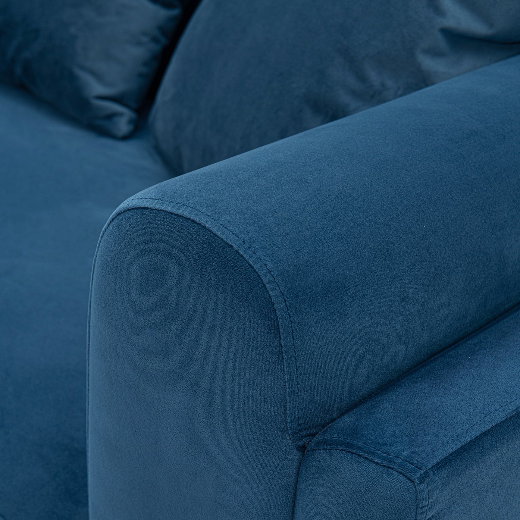 Edmonda Sofa in Sapphire Blue - Ornate Home