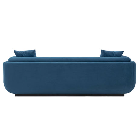 Edmonda Sofa in Sapphire Blue - Ornate Home