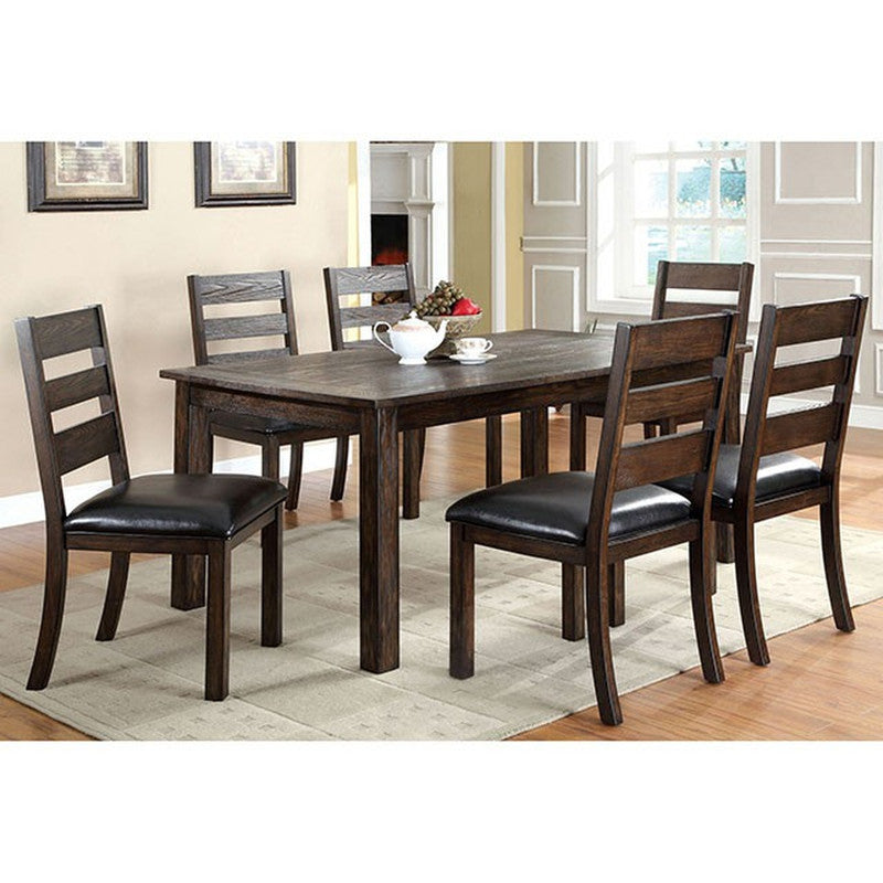Edmonton Dark Oak Dining Table - Ornate Home