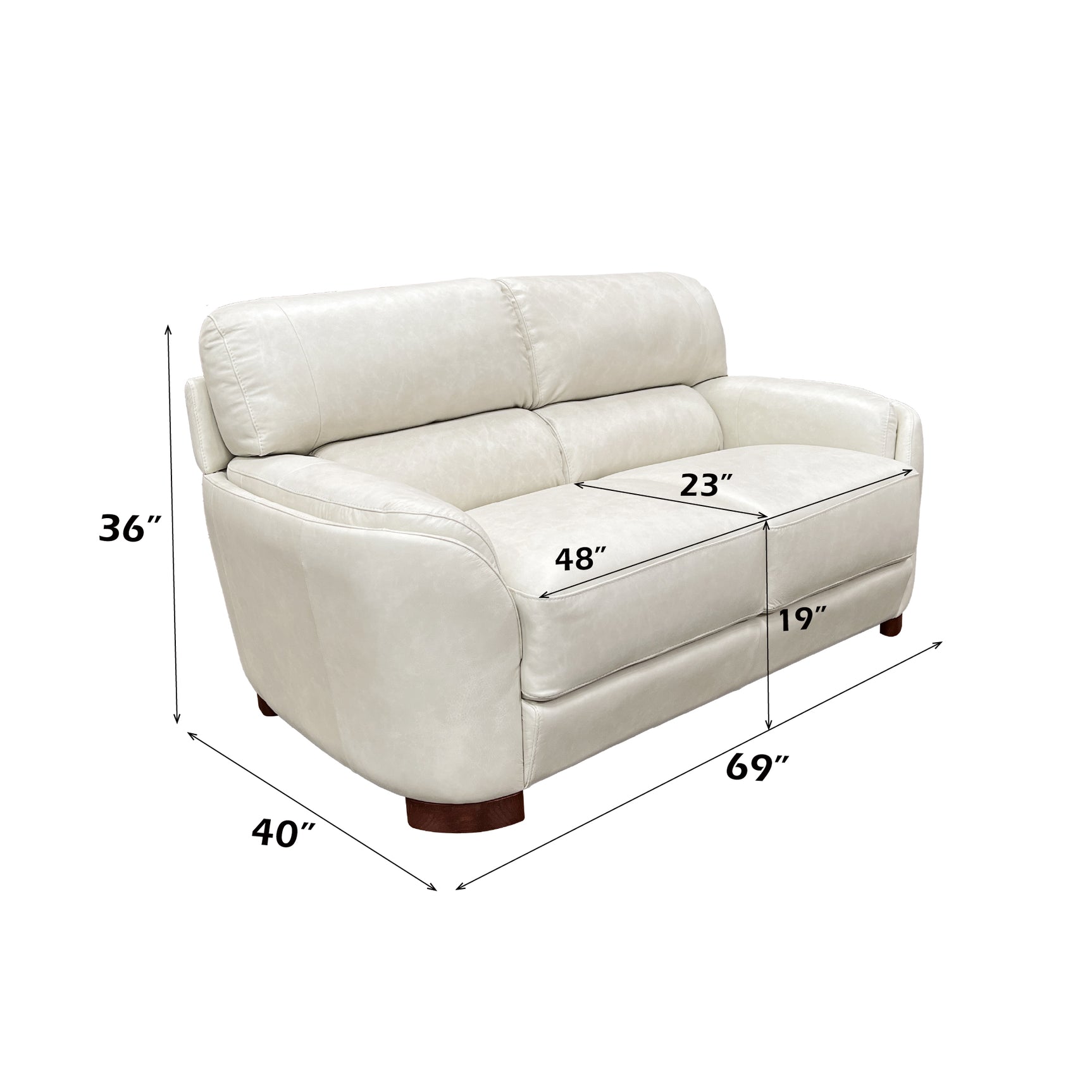 Edrice Gray Loveseat - Ornate Home