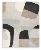 Edrickhill Grayish Teal/Taupe/Cream 8' x 10' Rug - Ornate Home