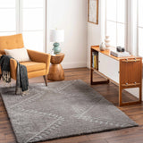 Edsel Gray Area Rug - Ornate Home