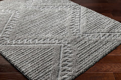 Edsel Gray Area Rug - Ornate Home