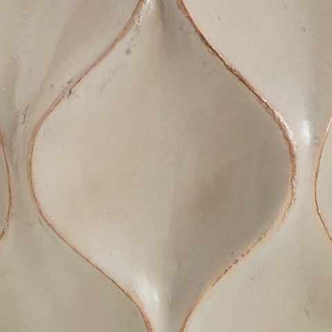 Edselham Distressed Cream Paper Table Lamp (1/CN) - Ornate Home