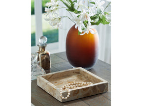 Edurton Light Beige Tray (Set of 2) (Online Special Price) - Ornate Home