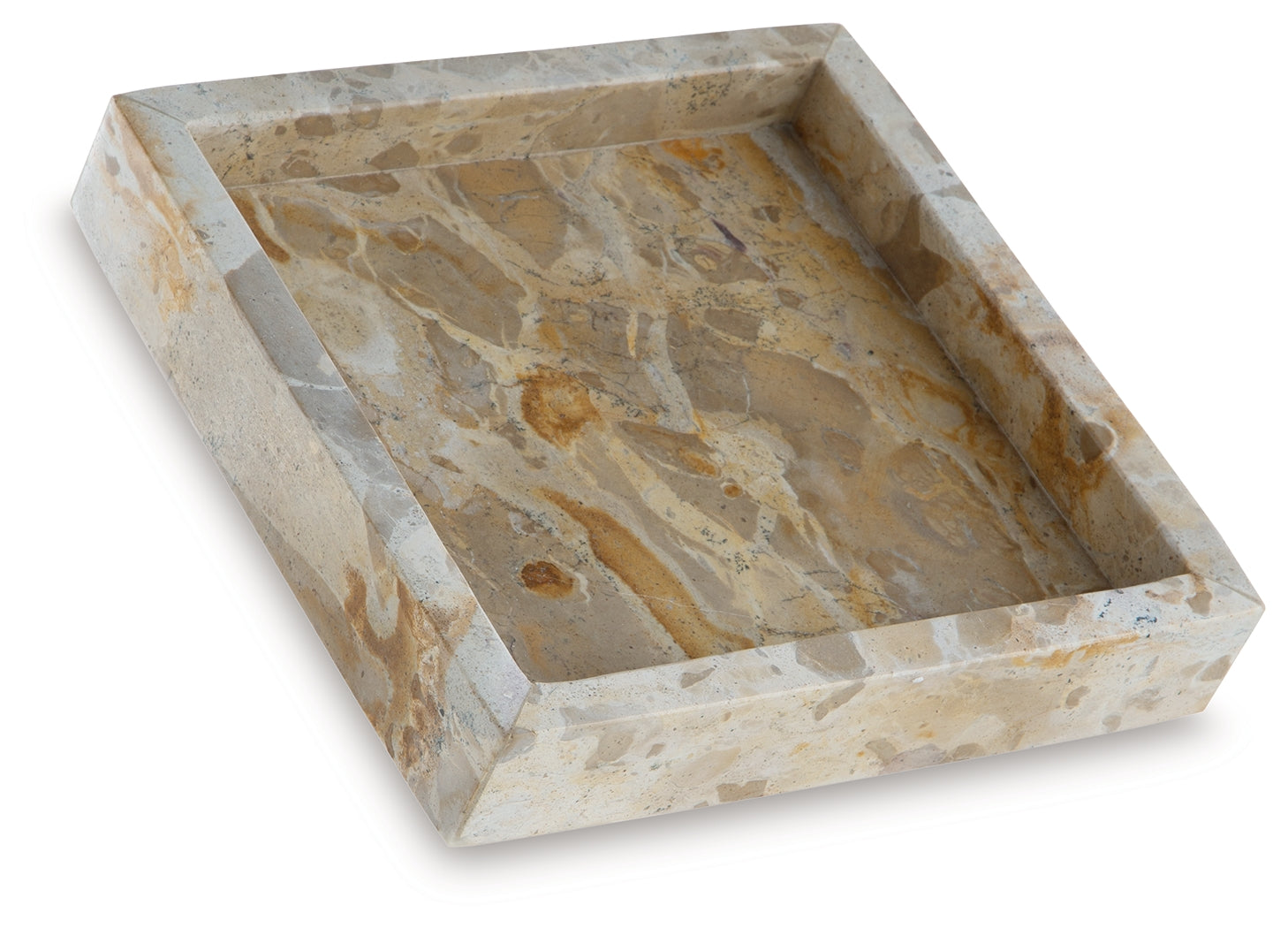 Edurton Light Beige Tray (Set of 2) - Ornate Home