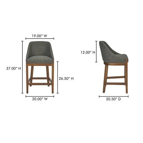 Edward Green Counter Stool - Ornate Home