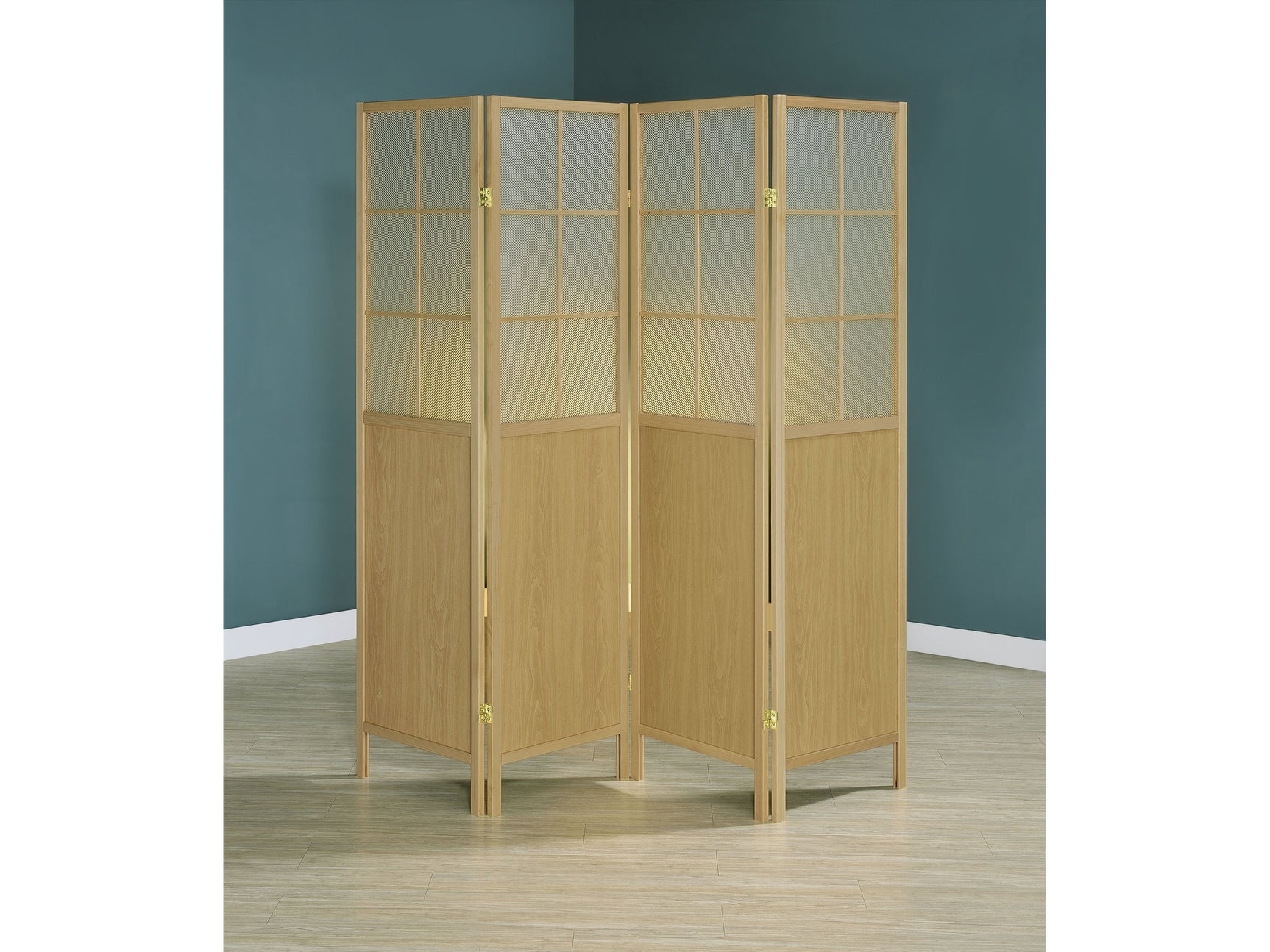 Edwards Natural Room Divider - Ornate Home