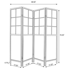Edwards Natural Room Divider - Ornate Home