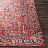 Edwardsburg Traditional Red Rug - Ornate Home