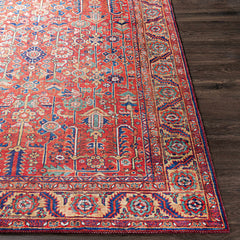 Edwardsburg Traditional Red Rug - Ornate Home