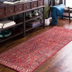 Edwardsburg Traditional Red Rug - Ornate Home