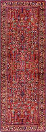 Edwardsburg Traditional Red Rug - Ornate Home