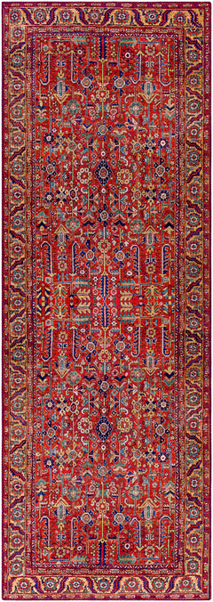 Edwardsburg Traditional Red Rug - Ornate Home