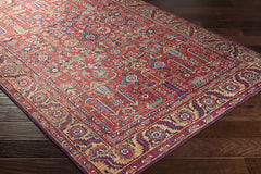 Edwardsburg Traditional Red Rug - Ornate Home