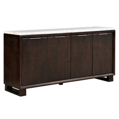 Edwyn Espresso Server w/Marble Top - Ornate Home