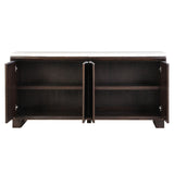 Edwyn Espresso Server w/Marble Top - Ornate Home