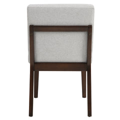 Edwyn Gray & Brown Side Chair (Set of 2) - Ornate Home