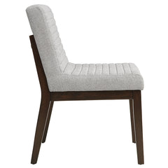Edwyn Gray & Brown Side Chair (Set of 2) - Ornate Home
