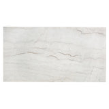 Edwyn White Natural/Brown Coffee Table W/Marble - Ornate Home