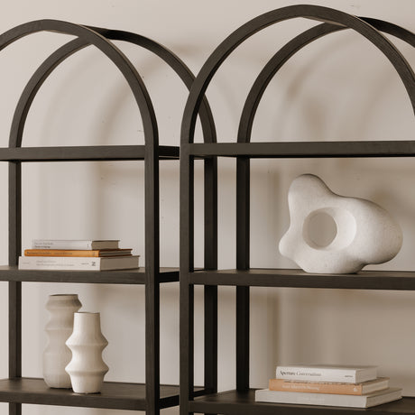 Eero Black Bookcase - Ornate Home