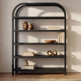 Eero Black Large Bookcase - Ornate Home