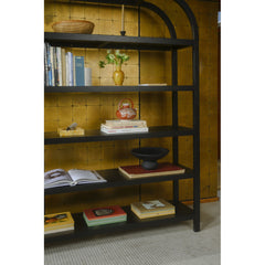 Eero Black Large Bookcase - Ornate Home