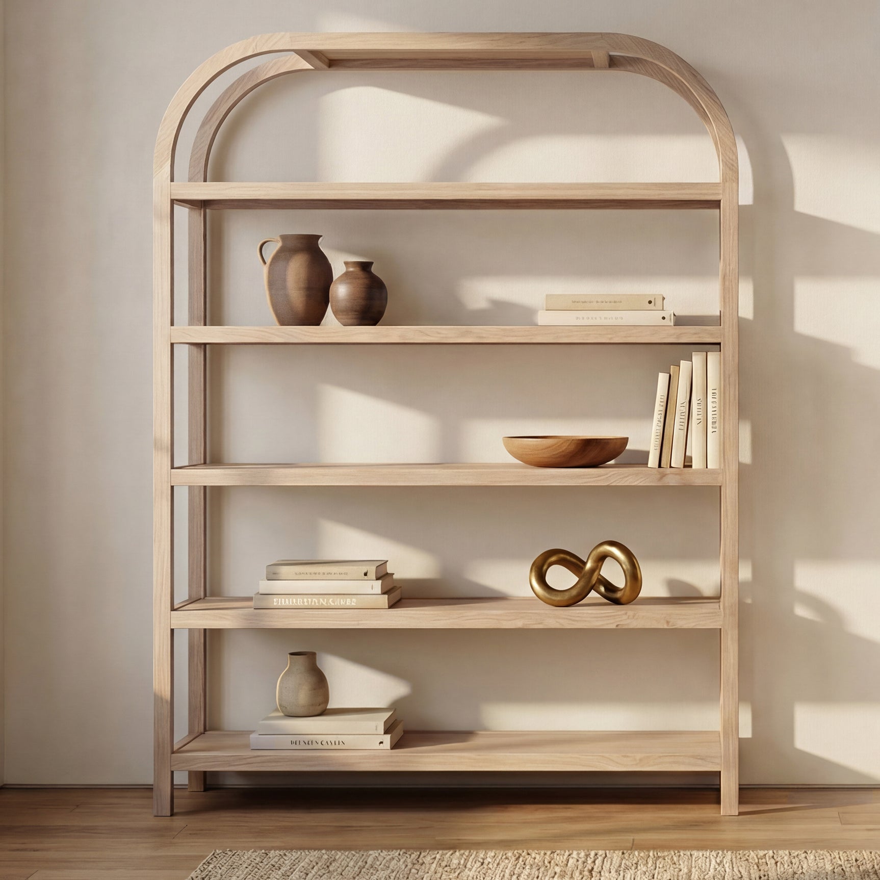 Eero Natural Bookcase Large - Ornate Home