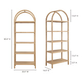 Eero Natural Bookcase - Ornate Home