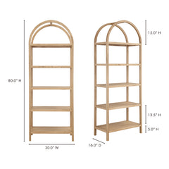 Eero Natural Bookcase - Ornate Home