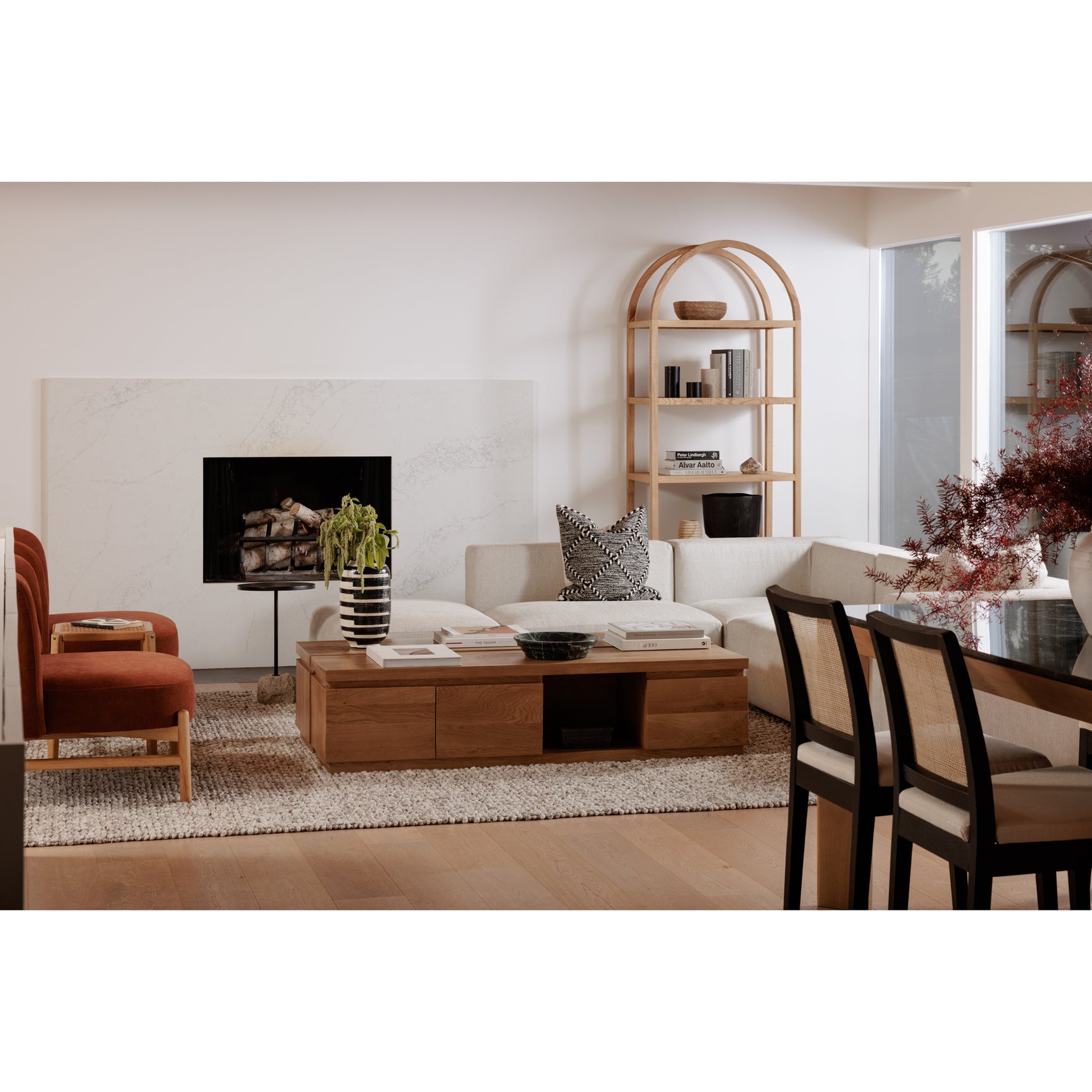 Eero Natural Bookcase - Ornate Home