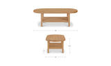 Eero Oak Natural Coffee Table - Ornate Home