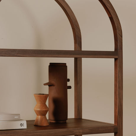 Eero Walnut Bookcase - Ornate Home
