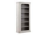 Effie Whitewash Bookcase - Ornate Home